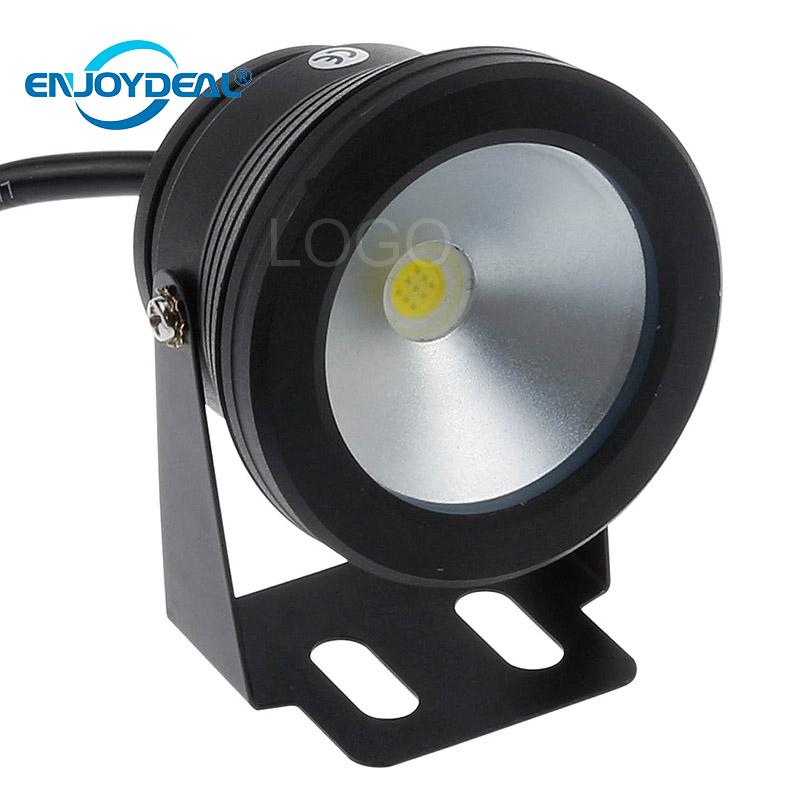 LED 수 중 라이트 IP67 12V 10W 야외 분수 빛 홍수 풀 스팟 램프 프리 램프 볼록 렌즈/플랫 렌즈